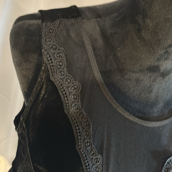 GRACE KARIN Women Sleeveless Lace Patchwork Deep V-Neck A Line Flared Dress - Picture 12 of 16